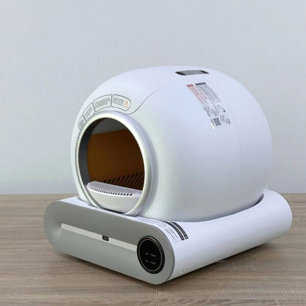 Self Cleaning Automatic Cat Litter Box with Mat & Liners Large Capacity APP Control Suitable for Multiple Cats - Image 2