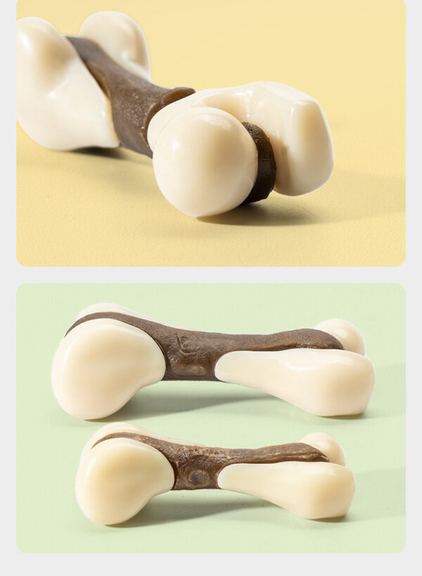 Factory Dog Chew Toys - Beefhide Dental Chew Bones for Teeth Cleaning and Gum Health - Image 3