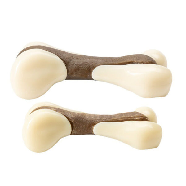 Factory Dog Chew Toys - Beefhide Dental Chew Bones for Teeth Cleaning and Gum Health