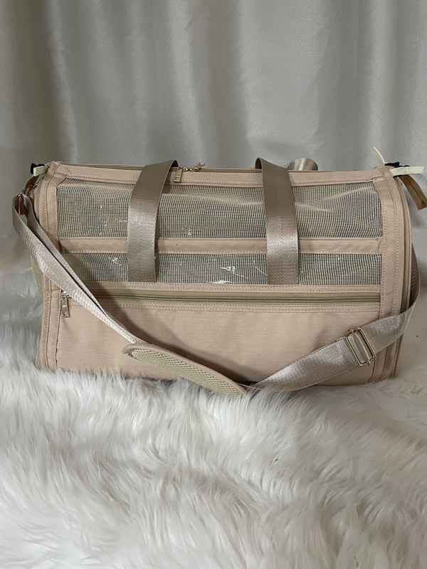 In Stock Breathable Mesh Travel Pet Carrier Oem Cross Body Pet Bags Airline Approved - Image 6