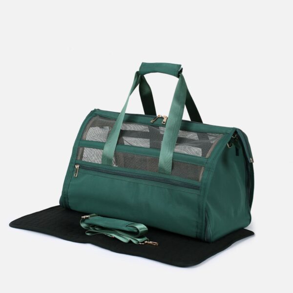 In Stock Breathable Mesh Travel Pet Carrier Oem Cross Body Pet Bags Airline Approved - Image 4