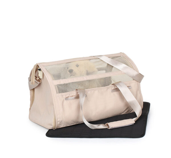 In Stock Breathable Mesh Travel Pet Carrier Oem Cross Body Pet Bags Airline Approved - Image 5
